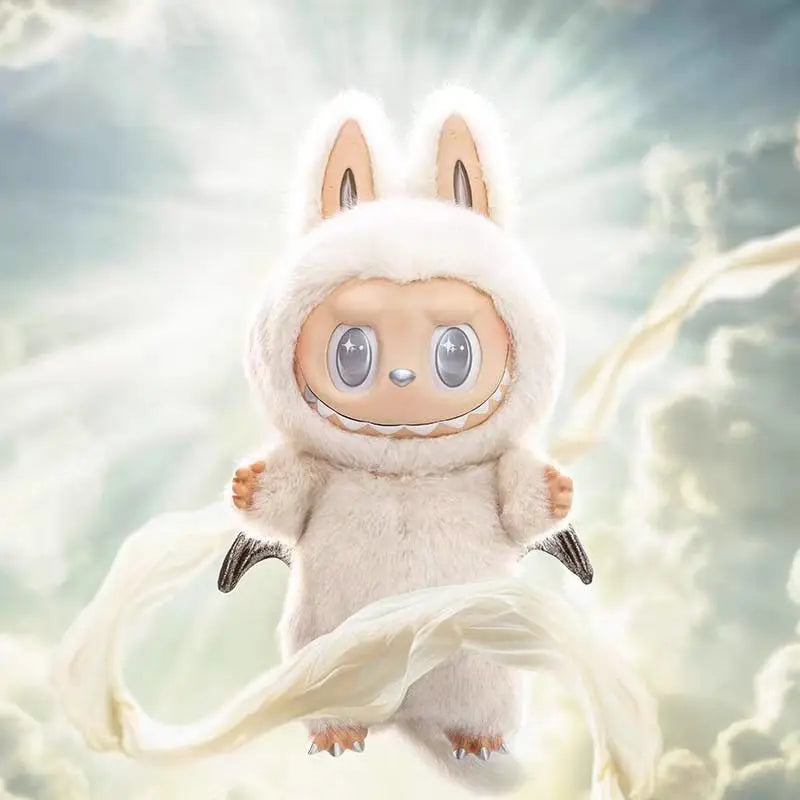 Spot Bubble Labb Little Angel Zimomo Heartbeat Macaron Vinyl Blind Box Plush Doll Handmade Trendy Play