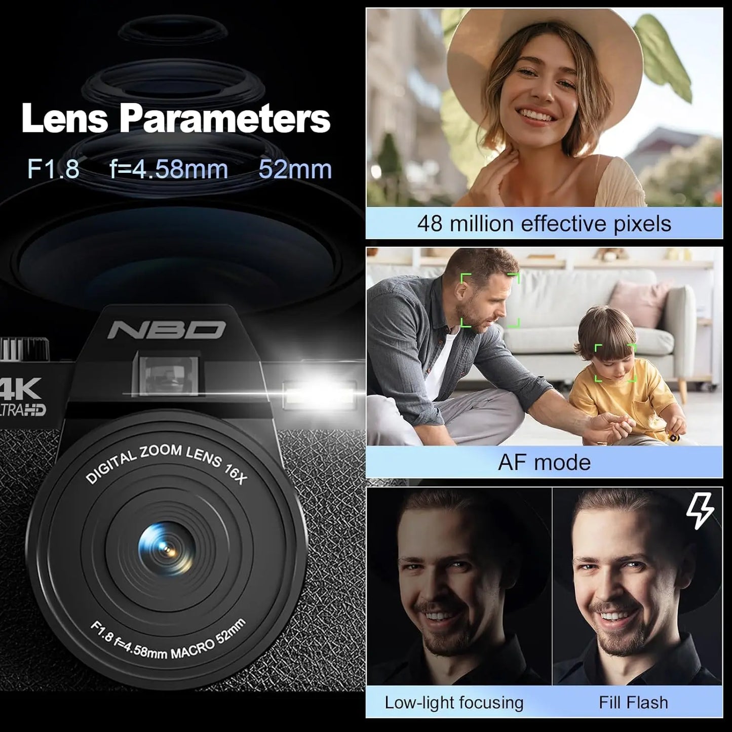 NBD 4K Digital Cameras