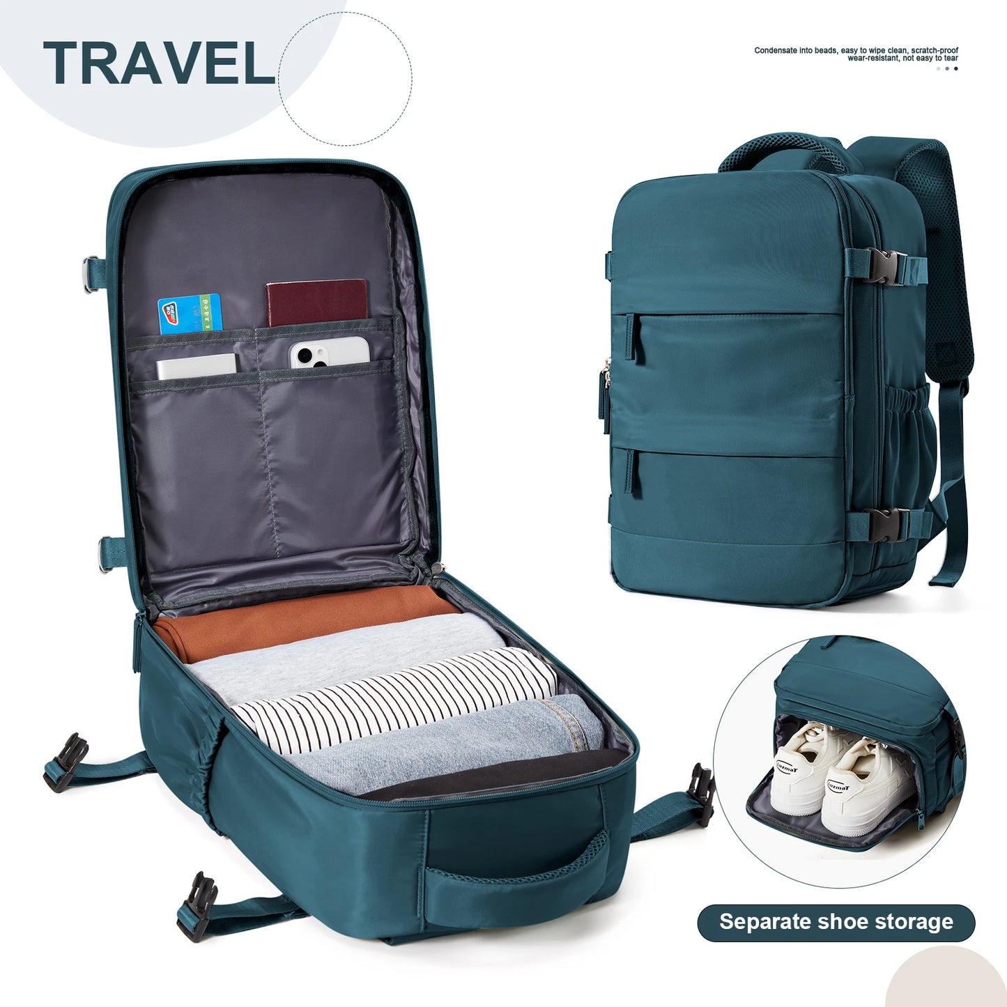 Ryanair Backpack 40x20x25 Cabin Bag Travel Backpack