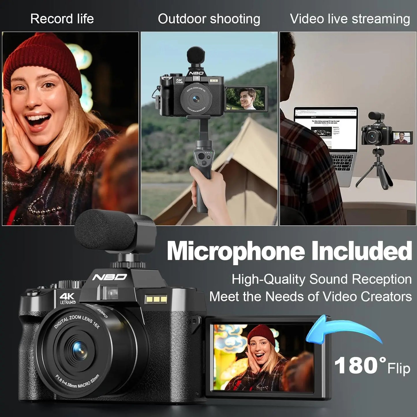 NBD 4K Digital Cameras