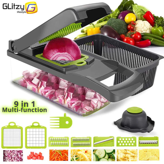 Vegetable Chopper Multifunctional Grater Cutter Kitchen Accessories Manual Fruit Slicer Potato's Shredders Cheese Onions Slicers
