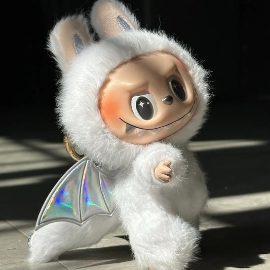 Spot Bubble Labb Little Angel Zimomo Heartbeat Macaron Vinyl Blind Box Plush Doll Handmade Trendy Play